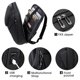 thumbnail image 4 of Mochila Business Smart Impermeable Para Portátil De 15 6 Pulgadas, 4 of 7