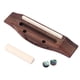 thumbnail image 4 of Ukelele Rosewood Bridge Bone Saddle Nut Shell Dot Para Guitarra De 4 Cuerdas, 4 of 5