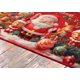 thumbnail image 3 of Alfombra Navideña 80x120 Cm 120 Cm 80 Cm Santa Y Renos En La Nieve, 3 of 4