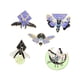 thumbnail image 1 of 5 Uds Animales Insecto Pin Broche Solapa Pin Decorativo Aleación Esmalte Pin Broche, 1 of 5