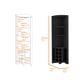 thumbnail image 4 of Bar Esquinero 8 Botelleros Y Portacopas Fm-002n - Negro, 4 of 4