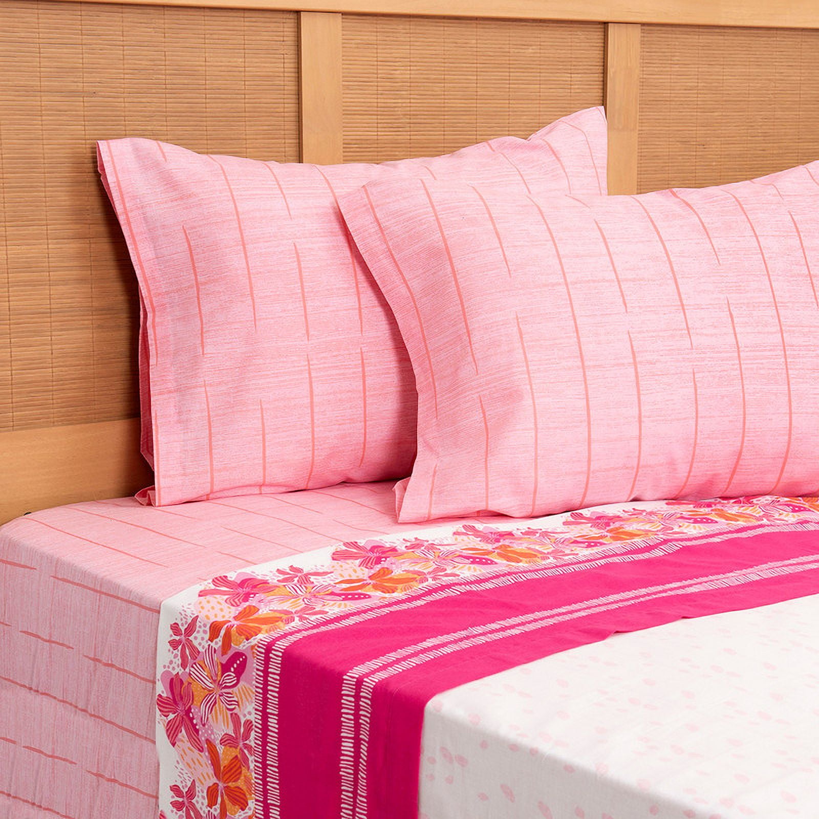 Mashini - Sábana Est. 144 Hilos King Tucan