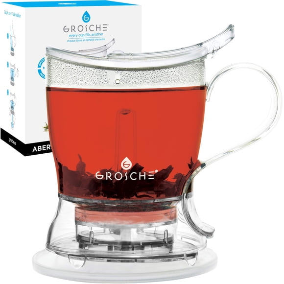 Infusor de té Teapot GROSCHE Aberdeen, 525 ml, sin BPA, Tritan