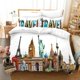 thumbnail image 1 of Statue of Liberty Bedding Set,Duvet Cover Comforter Bed Set Quilt Cover Pillowcase,King Queen Twin Size Boys Girls AdultsBed Sheets, 1 of 5