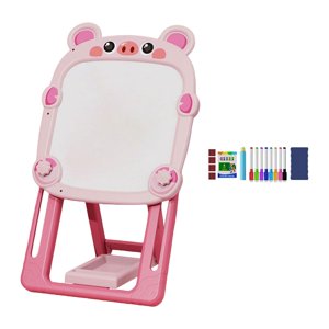 Bothyi - Pizarra Blanca Borrable Para Niños, Caballete De Arte De Pie Para Niños Y Niñas. Regalo Ideal Para Bebés Y Niños.
