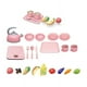 thumbnail image 3 of Lavaplatos Magic Kitchen Cocina, Juego 21 Piezas Rosado, 3 of 3