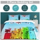 thumbnail image 5 of Number Block Bedding Set Duvet Cover Comfortable and Lightweight Cartoon Bedding 3 Piece Bed Set, 5 of 5