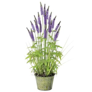 Corel - Planta Decorativa Pasto Lavanda 60 Cm