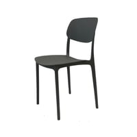 Silla Plástico Apilable Deco Estocolmo Gris Escandinavia