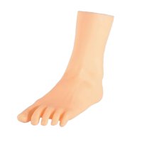 Magideal - Modelo De Pies De Maniquí Para Adultos, Pies Femeninos, Calcetines, Exhibición De Zapatos Cortos Pie Izquierdo