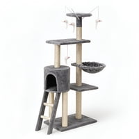 Petwoow - Rascador Para Gatos Con Hamaca 135X55X36