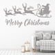 thumbnail image 2 of Decomural Santa & Reindeer Merry Christmas WS-50026, 2 of 2