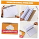 thumbnail image 3 of 2 tarjetas de índice, notas, cartulina, diario, bloc de notas, prácticos blocs de notas, cartulina de grano recto, para estudiantes, 3 of 7