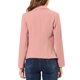 thumbnail image 3 of INSPIRE CHIC Blazer de Trabajo para Mujer con Cuello con Solapa, Chaqueta de Manga Larga, Traje Blazer Rosa Oscuro M, 3 of 7