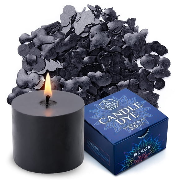 Colorante negro para velas Candle Shop 57 g – Chips de color para cera