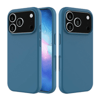 Joigo - Carcasa Funda Para Iphone 17 Pro Goma Azul Oscuro