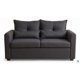 thumbnail image 2 of Sofa Budapest 2C Tela Negro, 2 of 2
