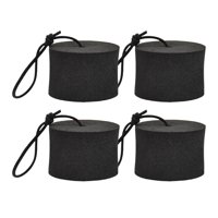 Magideal - 4 Piezas Tapón De Imbornal Para Kayak Tapón Para Orificios De Drenaje De Canoa Tapón Durable Portátil Fuerte Resiliencia Con Cordón Pieza De Repuesto L