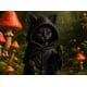 thumbnail image 2 of Figura Decoración- Escultura Gato Negro Mago, 2 of 2