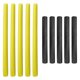 thumbnail image 1 of 10 Piezas De Fundas De Espuma De Poste De Cama Elástica De Repuesto Negro 40 Cm Amarillo 90 Cm, 1 of 5