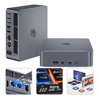 Genérico - Mini Pc Beelink Eqi12 Intel Core 1220P 24Gb 500Gb Dual Lan