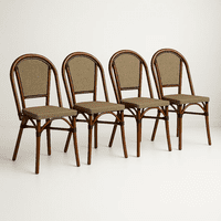 Klik Muebles - Pack De 4 Sillas Bistro Parisina Textileno - Beige