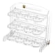 thumbnail image 2 of Caja Organizadora Apilable De Tres Capas Para Caja De Huevos Volcada Creativa Para Congelador Blanco, 2 of 3