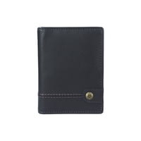 Billetera De Cuero Gino Rodinis Burano 1183 Azul