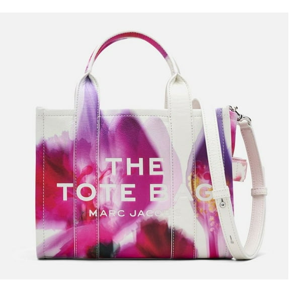 Cartera Marc Jacobs Womens The Future Floral Small Leather Tote Bag 2P4HTT053H02-101