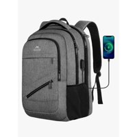 Riqui - Mochila Gris 30L Antirrobo / Impermeable / Usb