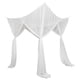thumbnail image 3 of Cortina de Cama con Dosel 4 Postes Blanco, 3 of 3