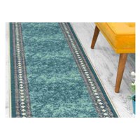 Home Fashion.Cl - Alfodia Alfombra Pasillo Azul 70 Cm X 3 Metros Con Goma Sin Overlock