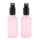 thumbnail image 4 of 2 piezas de vidrio vacío bomba botella de spray para perfum toner ámbar atomizador rosa 50 ml, 4 of 5