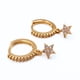 thumbnail image 1 of Aros Argollas, Dijes de Estrellas, Circonitas y Plata 925 enchapados en Oro 24k, 1 of 4