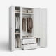 thumbnail image 1 of Closet Metalico 4 puertas 2 cajones - White BC-14, 1 of 6