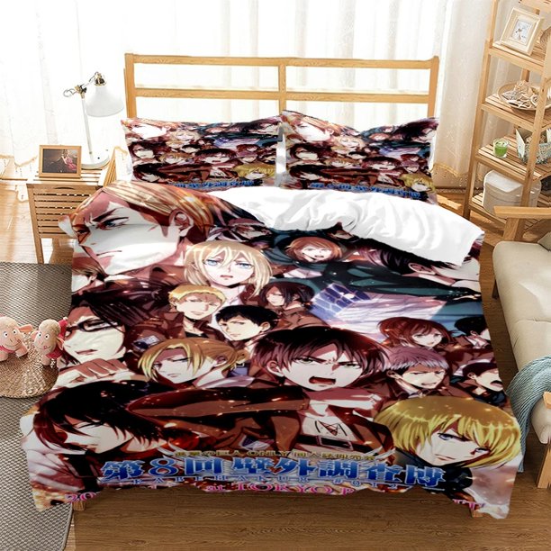 Japanese Polyester Bedding Sets Boys Covers Boys Duvet Cover Set For Teens Bedding Set cover Pillowcase Bed Sheets