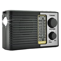 Tecnolab - Radio Portatil Recargable Solar Led Usb Sw Am Fm