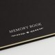 thumbnail image 5 of Libro de recuerdos funerarios ANGEL & DOVE, negro texturizado, 8 x 6 pulgadas, 5 of 8
