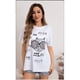 thumbnail image 2 of Polera Mujer Algodon Manga Corta Oversize Gatito 2007, 2 of 2