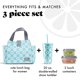thumbnail image 3 of Bolsa de almuerzo Fit & Fresh 25 cm Aqua aislada e impermeable, 3 of 7