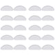 thumbnail image 2 of 18 pares de almohadillas de silicona para la nariz de las gafas, almohadillas adhesivas antideslizantes para las gafas de sol., 2 of 5