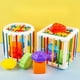 thumbnail image 3 of Motor Skills Training & Educational Fun: Baby Shape Sorter Cube Toy for Kids!, 3 of 4