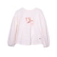 thumbnail image 1 of Polera Niña Manga Globo Estampado Colibrí Crudo, 1 of 3