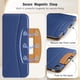 thumbnail image 3 of Funda para tablet MoKo para iPad 11" A16 y 10.ª generación, cuero azul marino, 3 of 8