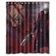 thumbnail image 1 of Cortina de ducha de Anime Devil May Cry Dante, juego de cortina de baño con ganchos, tamaño 60 x 72 pulgadas, 1 of 3