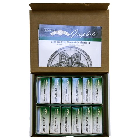 Palitos De Grafito General'S Kimberly Classroom Pack 108 Unidades