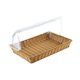 thumbnail image 2 of IMITACIÓN Rattan Woven Ban Cesta De Fruta Fiesta De Picnic De Verduras 42CMX28CMX26CM, 2 of 5