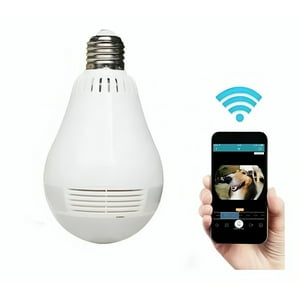 Genérico - Camara Panoramica Ampolleta E27 Wifi