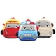 thumbnail image 1 of Stereo cartoon car backpack boy girl 2-4 years old kindergarten school bag kids backpack plush backpack, 1 of 3
