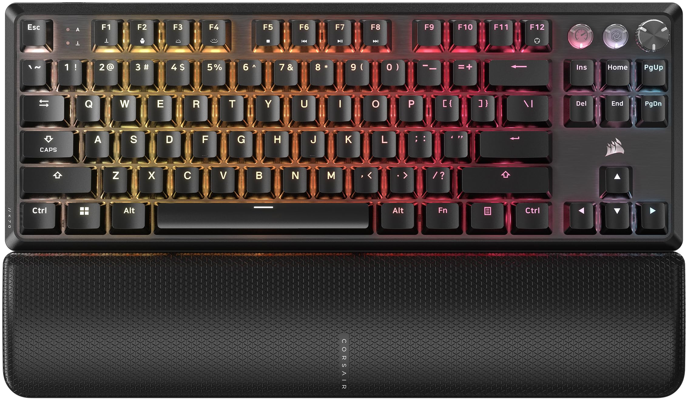Teclado Gaming Corsair K70 Pro Tkl Rgb Tenkeyless Black